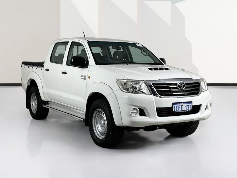 2013 Toyota HILUX KUN26R MY12 SR (4x4) 4 SP AUTOMATIC