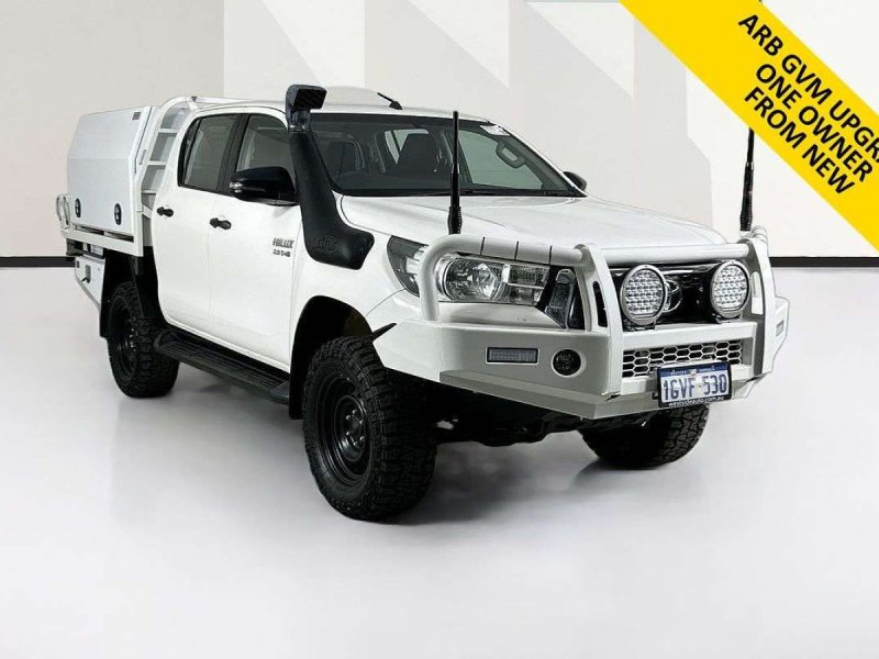 2019 Toyota HILUX GUN126R MY19 SR (4x4) 6 SP AUTOMATIC