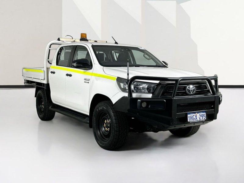 2021 Toyota HILUX GUN126R SR (4x4) 6 SP AUTOMATIC