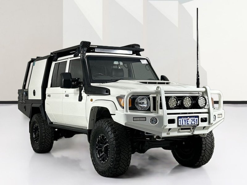 2021 Toyota LANDCRUISER 70 SERIES VDJ79R GXL 70TH ANNIVERSARY SPEC EDT 5 SP MANUAL